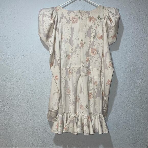 NWOT Nat & Liv Floral Victoria Dress Size S Whimsical Chic Fairy - Picture 6 of 9